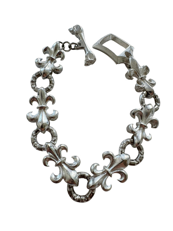 FLEUR-DE-LIS LINK BRACELET