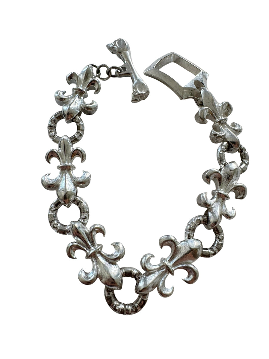 FLEUR-DE-LIS LINK BRACELET