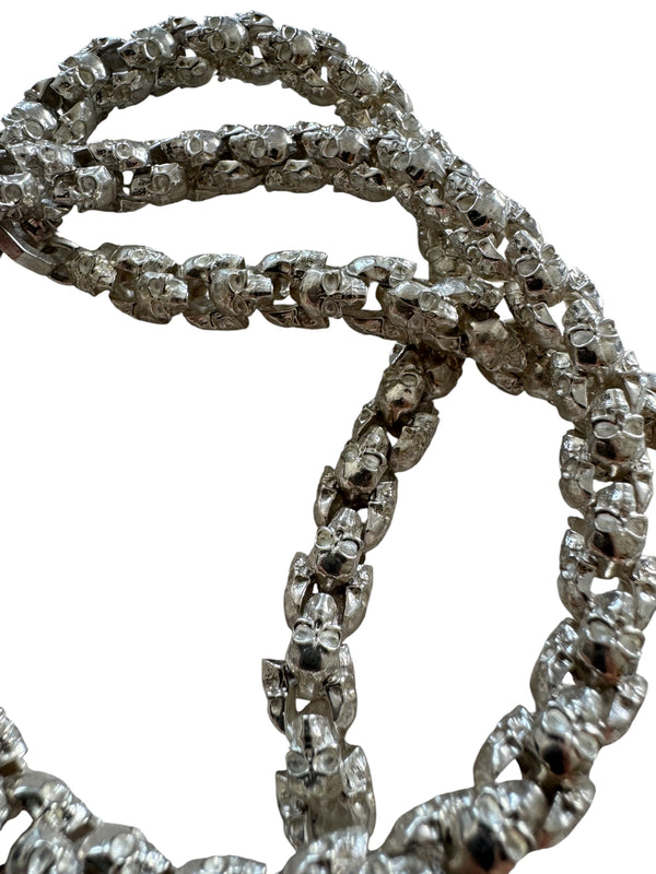 SKULL CLUSTER NECKLACE