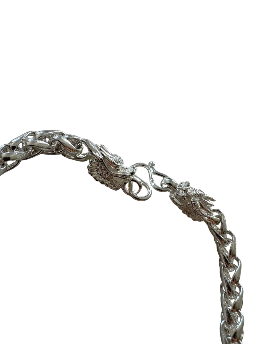 DRAGON HEAD CLASP NECKLACE